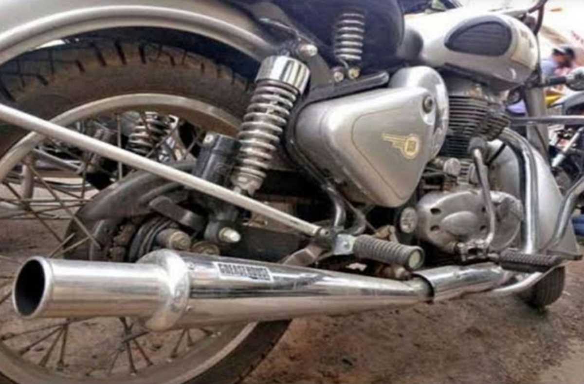 गुरुग्राम ट्रैफिक पुलिस ने बाइक से शोर करने पर 189 चालान काटे